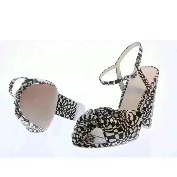 NEW NIB ASOS HEALER Women's Printed Heeled Sandals Heels Sz 5.5 US $59 - Picture 3 of 9